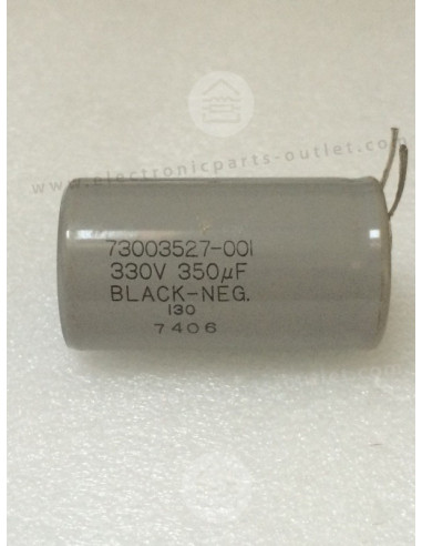 350uF-330V  (Flash capacitor)