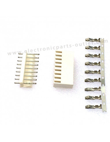 Print connector 9p (set)   M  pcb mounting / F  1.5mm² cable