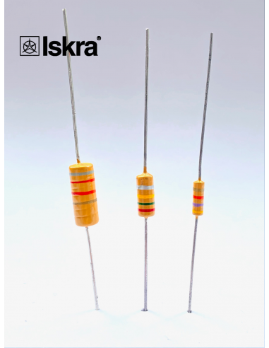 ISKRA UPM Koolstof Carbon Film Resistors