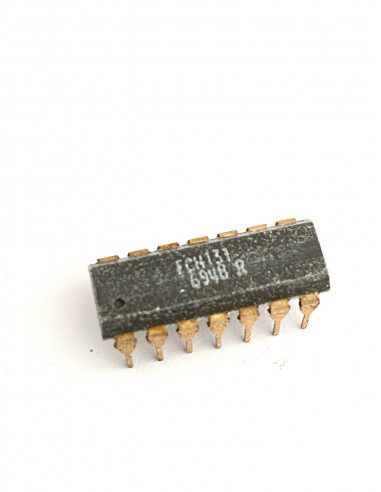 Mullard FCH131 - Dual 4-input NAND gate (with RC) - DIP14