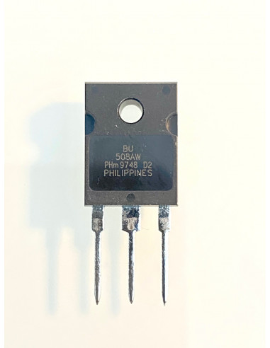 Philips BU508AW Bipolar (BJT) Transistor, NPN, 700 V, 8 A, 125 W, TO-247