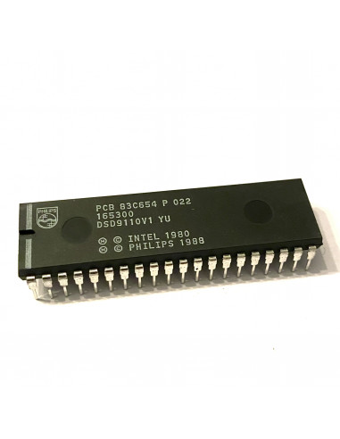 Philips PCB83C654-P022 CMOS Single-Chip 8-Bit Microcontroller