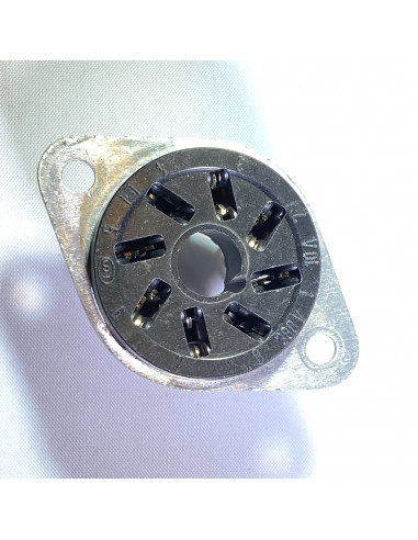 Schurter  Tube socket 8 pins Octal (6V6GT, 6L6, EL34)