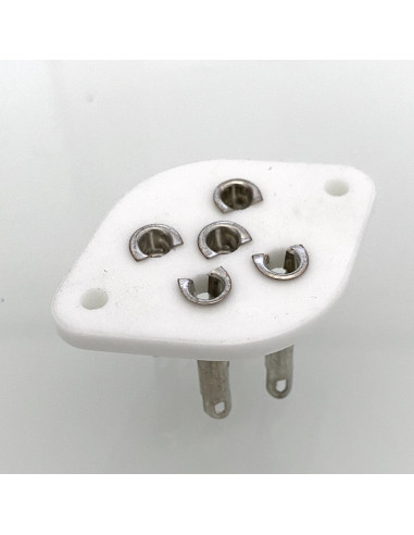 5 pin B5 tube socket ceramic (PX4 PX25 PA40 RE134 RE144 REN804)