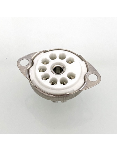 Decar Tube socket B10G Ceramic (6C9, 17C9)