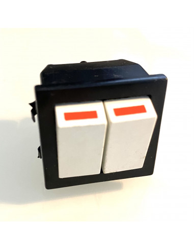 Toggle switch WK2 2 pole on/off panel mount 250VAC 10A