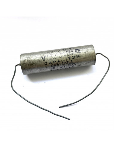 Sprague Vitamin Q Audio grade paper in oil condensator MIL-specs 0,68uF / 200VDC