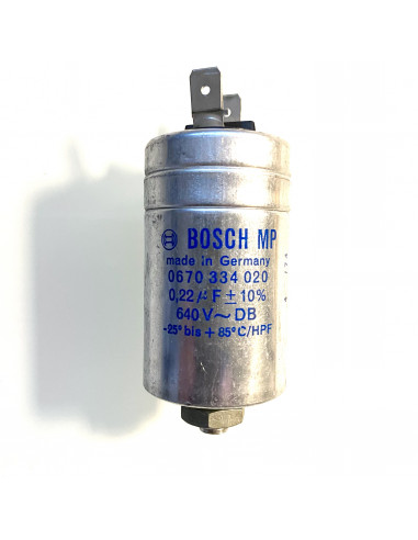 BOSCH 0670334020 0,22uF / 250VDC HPF DB MP condensator