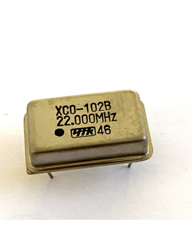 XCO-102B 22.000 MHz Crystal oscillator