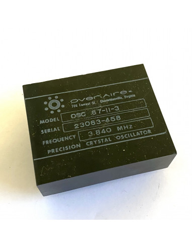 Ovenaire OSC 67-11-3 Precision Crystal Oscillator 3.840 MHz