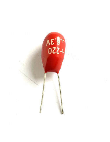 Droplet tantalum capacitors
