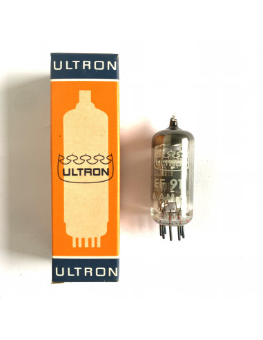 Ultron EF91 high gain, high impedance, high slope, screened pentode