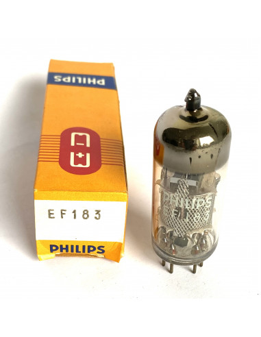 Philips EF183 frame-grid variable-mu RF pentode