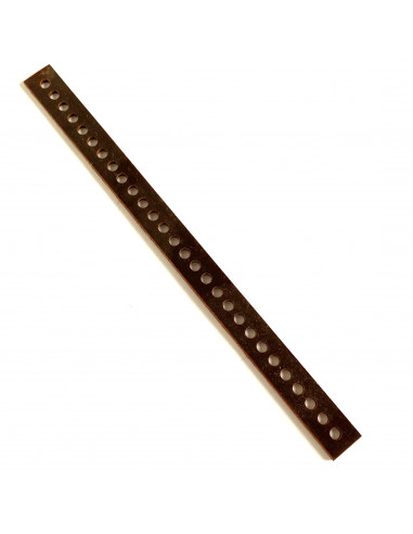 Pertinax strip 28-pole for holding solder rivets