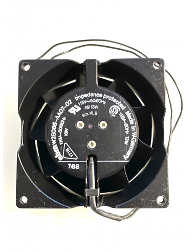 ebm Pabst w25086-AA07-02 Cooling fan 115VAC - 16W 92x92x38 mm