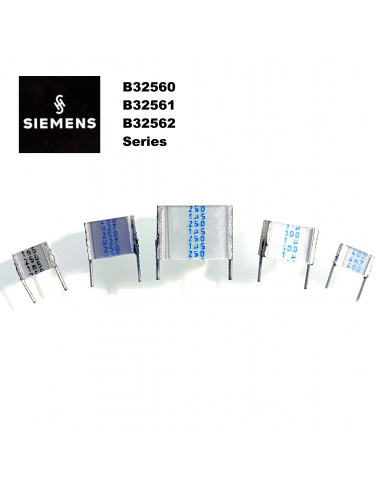 Siemens MKT gestapelde-film condensator B32560 - B32561 - B32562