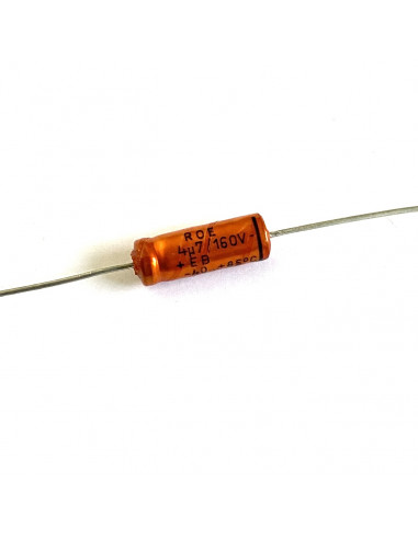 Roe capacitor 4,7uF 160V +EB