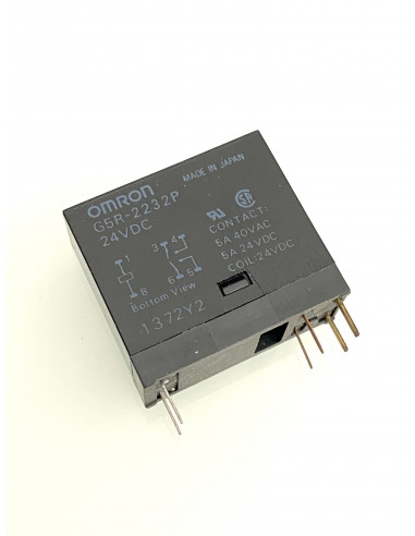 Omron G5R-2232P 24VDC protection relais Printmontage
