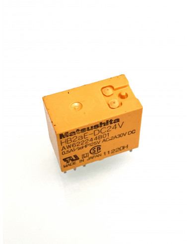 Matsushita HB2aE-DC24V relay PCB mount