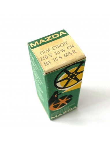 Mazda Film etroit 230V 30W CN BA15s 603R projectorlamp