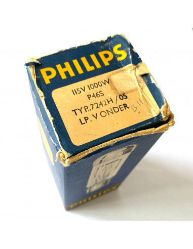 Philips 7242H/05 lmpv.o. P46s 115V 1000W projectorlamp