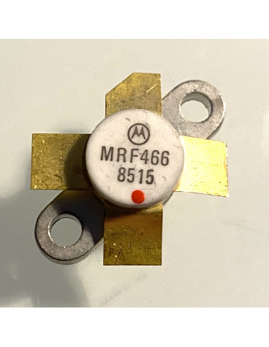 Motorola MRF466 NPN Silicon Power Transistor 40 W (PEP or CW) 30 MHz 28 V (NOS)
