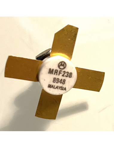 Motorola MRF238  RF Power Transistor, VHF, 30 W, 9 dB, 12.5 V, BiPolar, Ceramic
