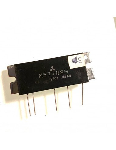 Mitsubishi M57788H RF Power Amplifier Module 450 -470MHz, 13. 5V, 47W, FM MOBILE