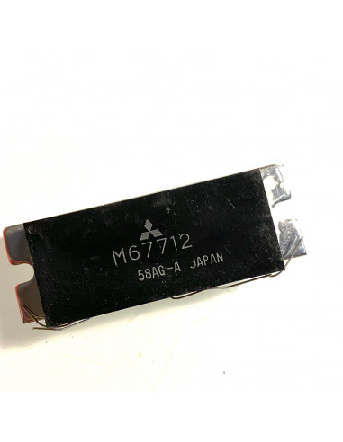 Mitsubishi M67712 RF Power Amplifier Module 30W 220-225 MHz