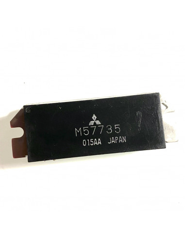 Mitsubishi M57735 RF Power Amplifier Module 50-54MHz 12.5V /19W /SSB MOBILE RADIO
