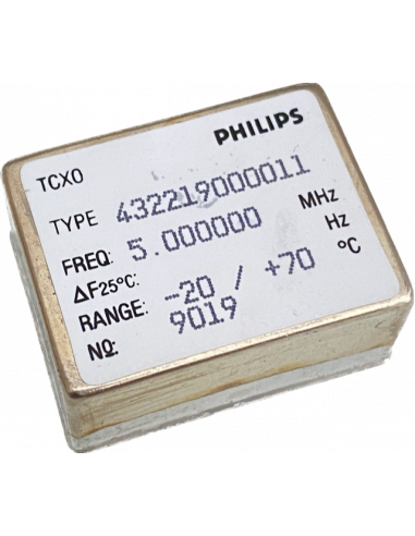 Philips 4322.190.00011 TCXO 5 MHz 2 ppm DC-adjustable