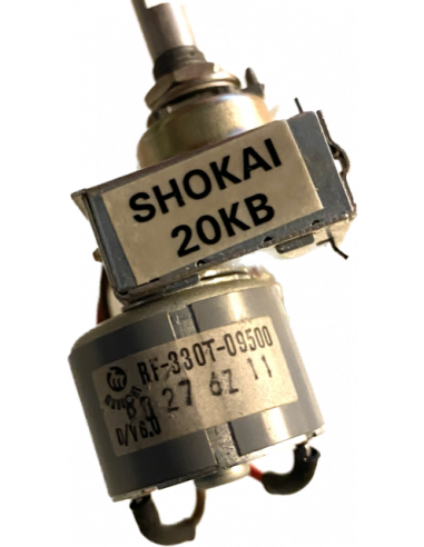 SHOKAI Motor potentiometer 20K-b 3-12VDC