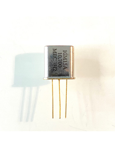 10.7 MHz crystal band-pass filter, 2 poles