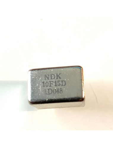 NDK 10F15D 10.7MHz 8 pole crystal filter with 7.5kHz 3dB bandwidth