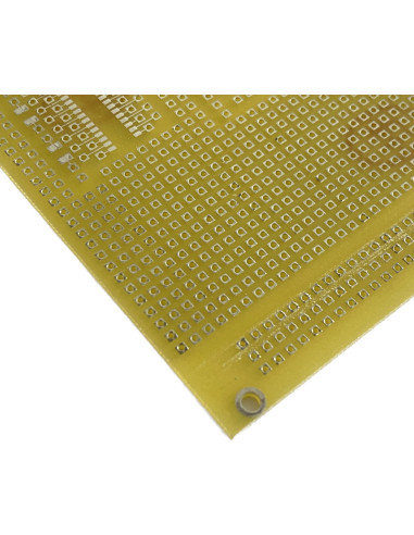 Printplaat experimenteer SMD epoxy eurokaart 160 x 100mm 1,5mm dik